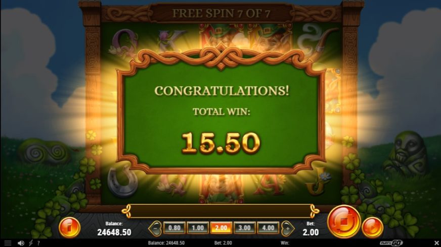 Leprechaun Goes Wild slot screen 5
