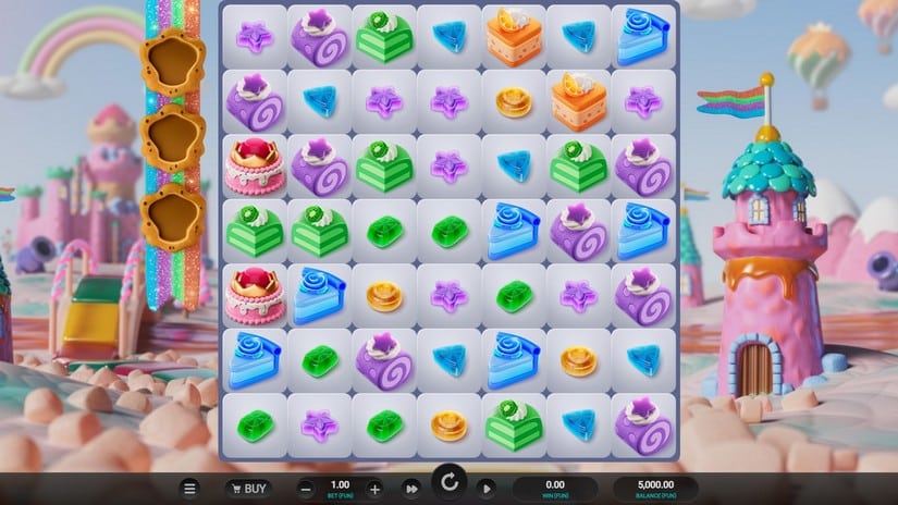 Sweetopia Royale slot screen 1