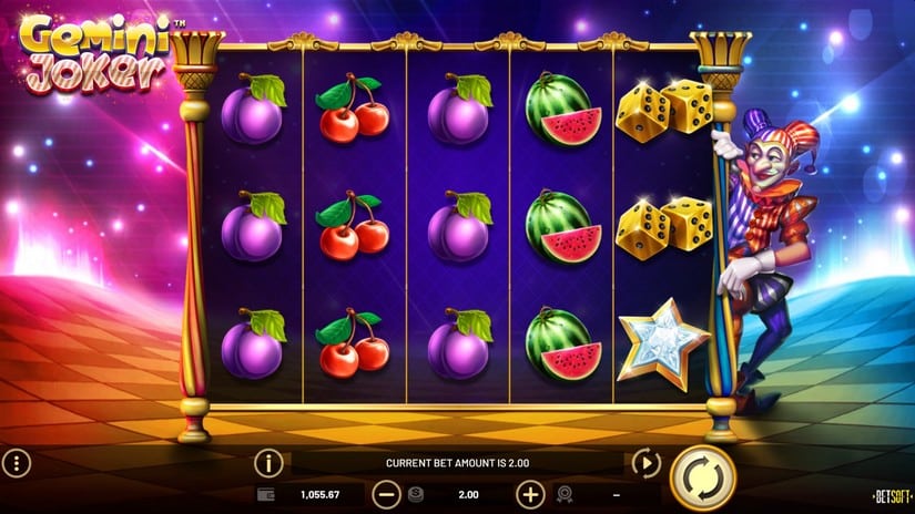 Gemini Joker slot screen 1