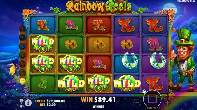 Rainbow Reels slot screen 7