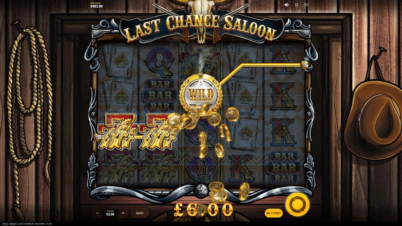 Last Chance Saloon slot screen 2