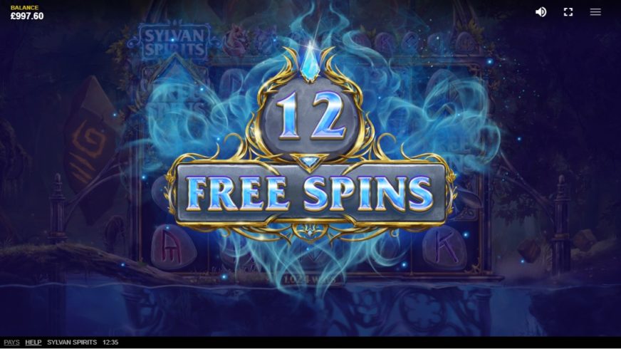 Sylvan Spirits slot screen 4