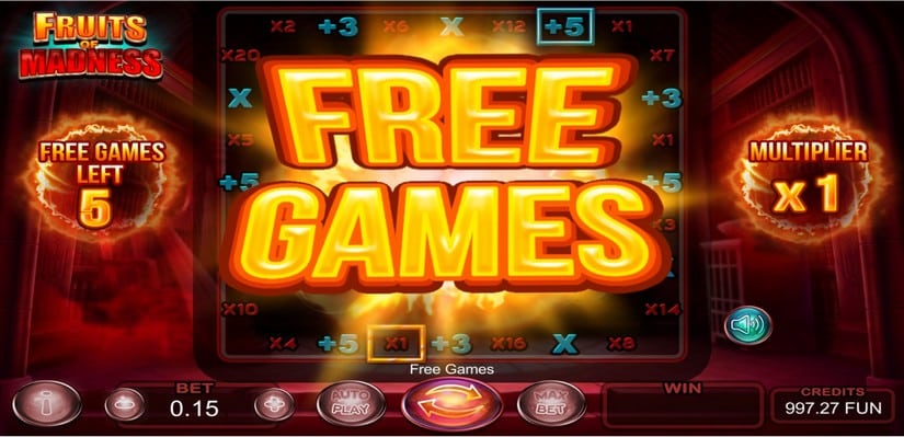 Fruits Of Madness slot screen 4