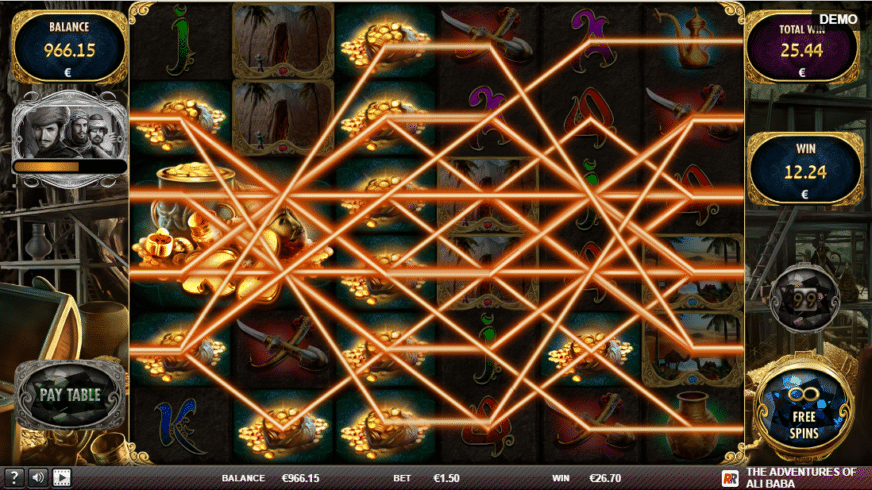 The Adventures of Ali Baba slot screen 5