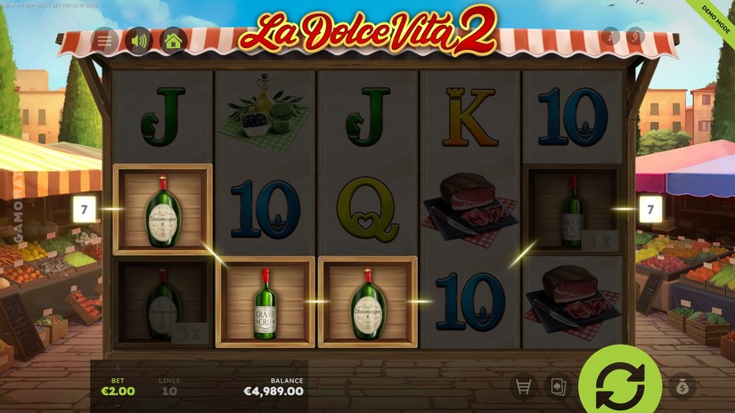 La Dolce Vita 2 slot screen 2