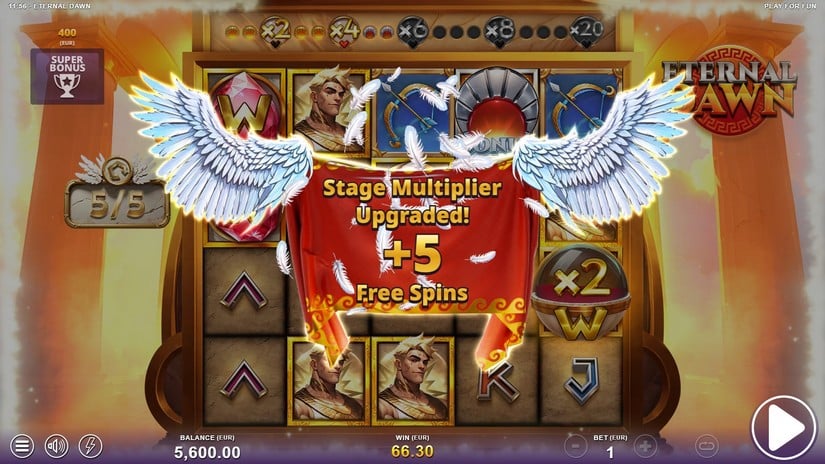 Eternal Dawn slot screen 5