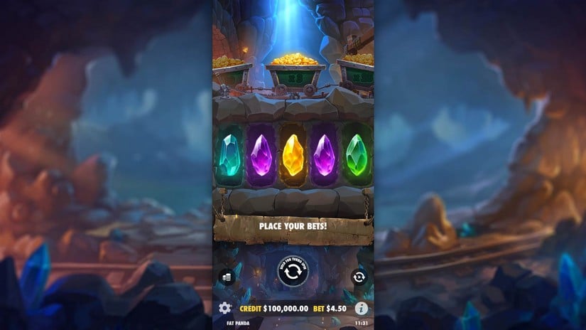 Master Gems slot screen 2