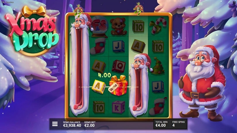 Xmas Drop slot screen 7
