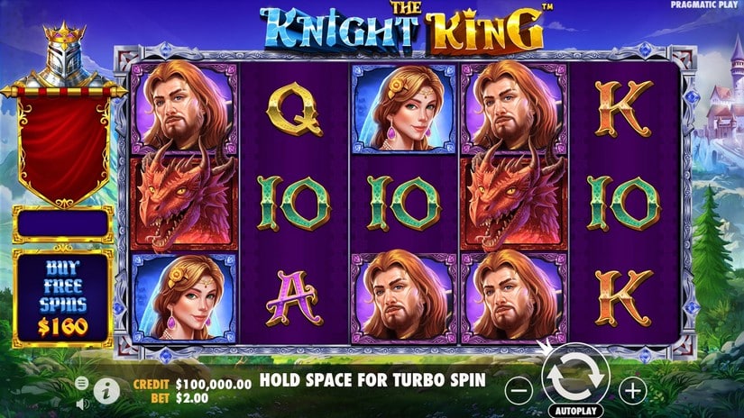 The Knight King slot screen 6