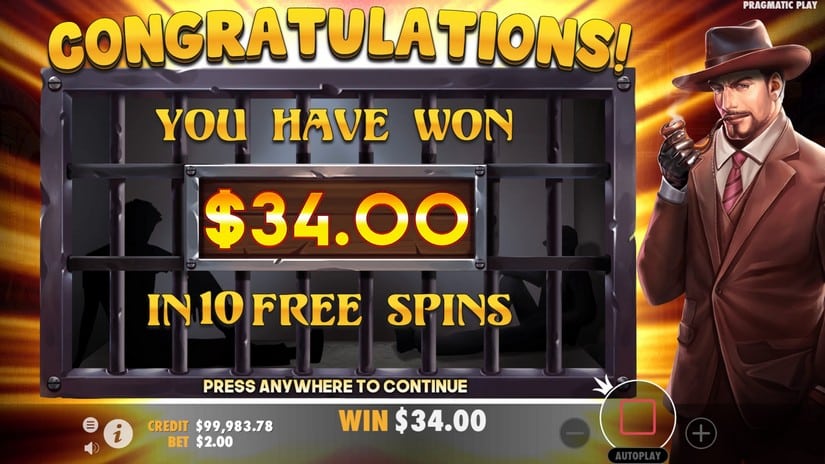 The Great Stick-Up slot screen 7