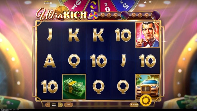 Ultra Rich slot screen 1