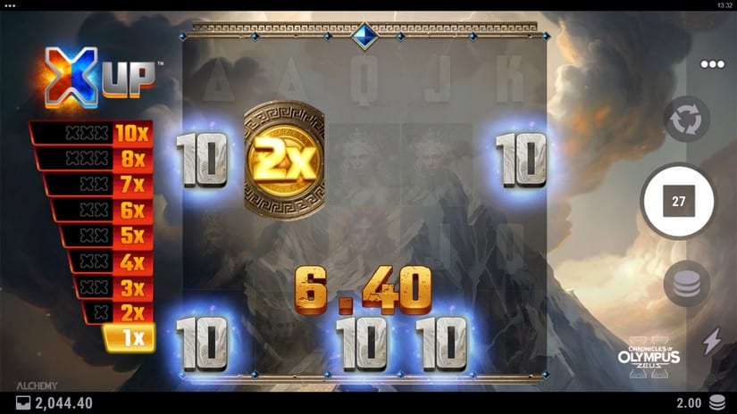 Chronicles of Olympus II – Zeus slot screen 4