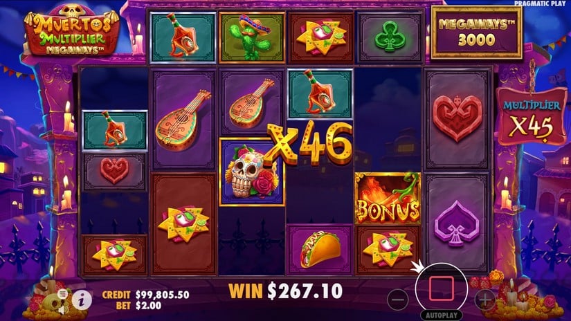 Muertos Multiplier Megaways slot screen 7