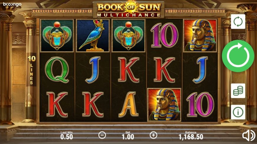 Book of Sun: Multi Chance slot screen 1