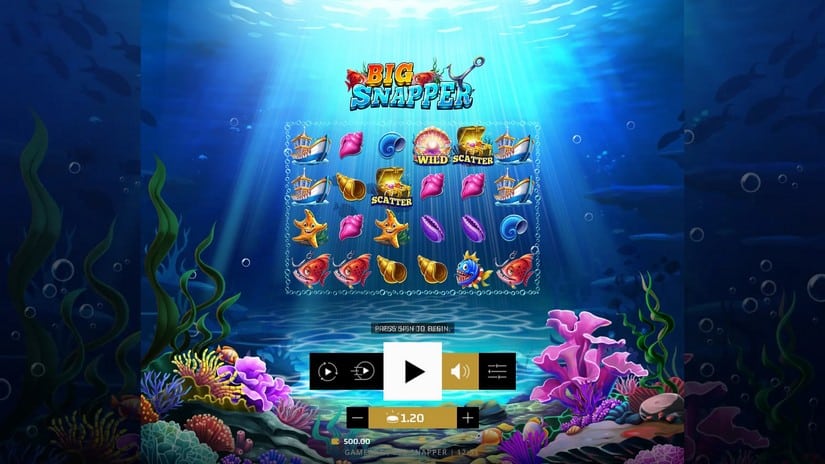 Big Snapper slot screen 1