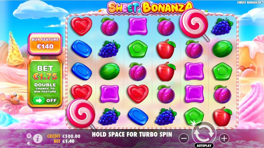 Sweet Bonanza slot screen 1