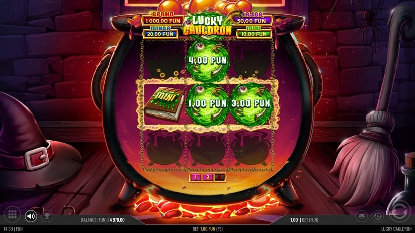 Lucky Cauldron slot screen 4