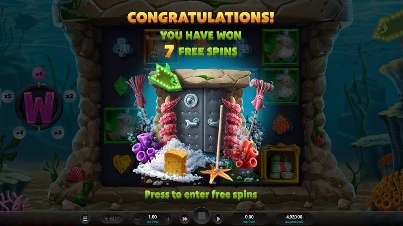 Shark Wash slot screen 2