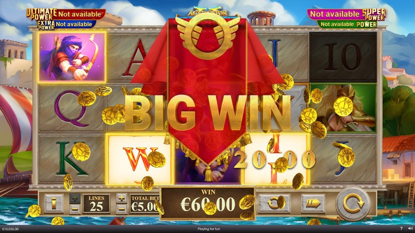 Age Of The Gods God Of Storms 2 slot screen 2