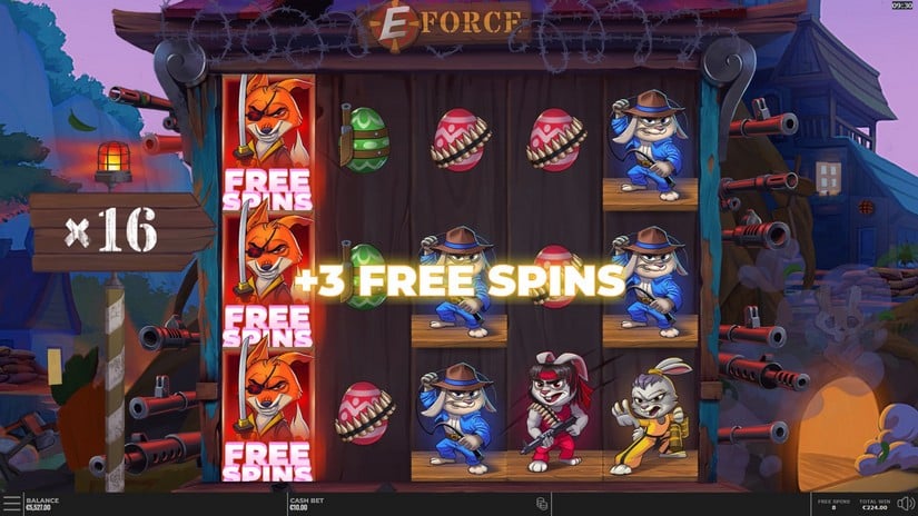 E-Force slot screen 5