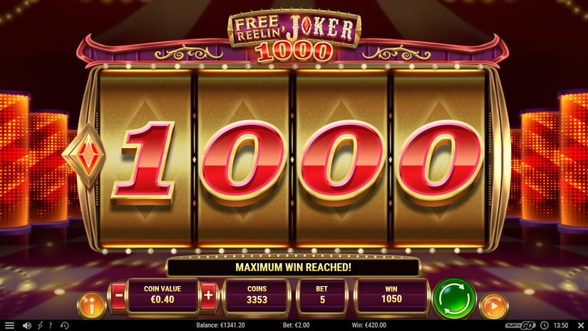 Free Reelin Joker 1000 slot screen 3