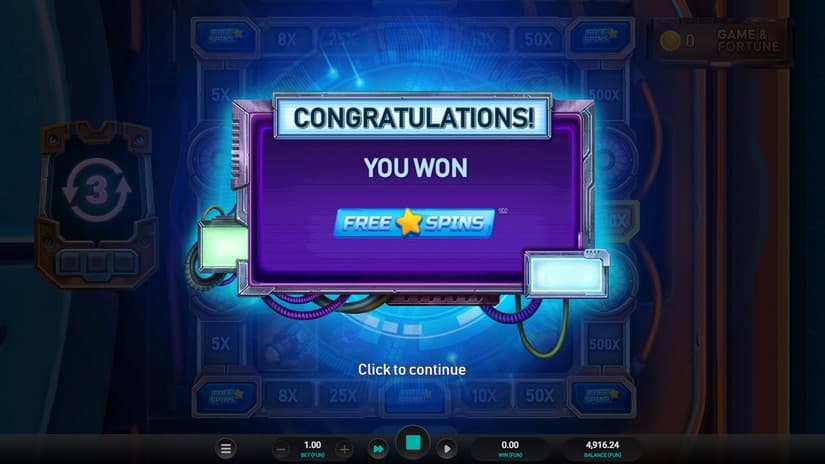 Cyber Vault slot screen 4