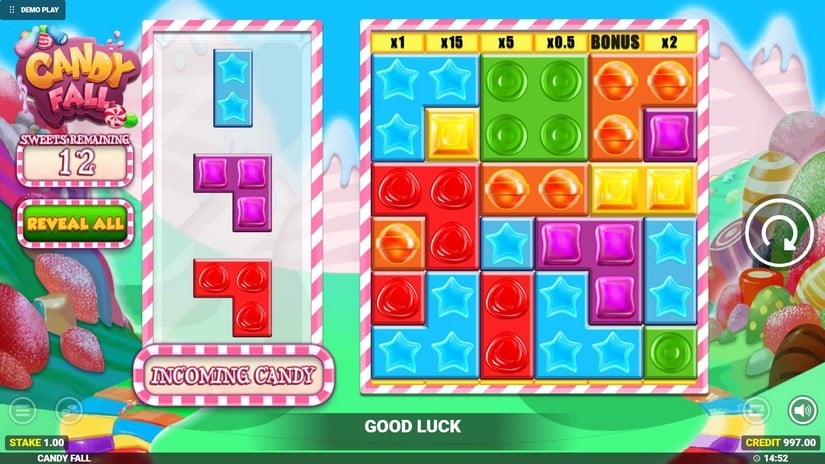 Candy Fall slot screen 2