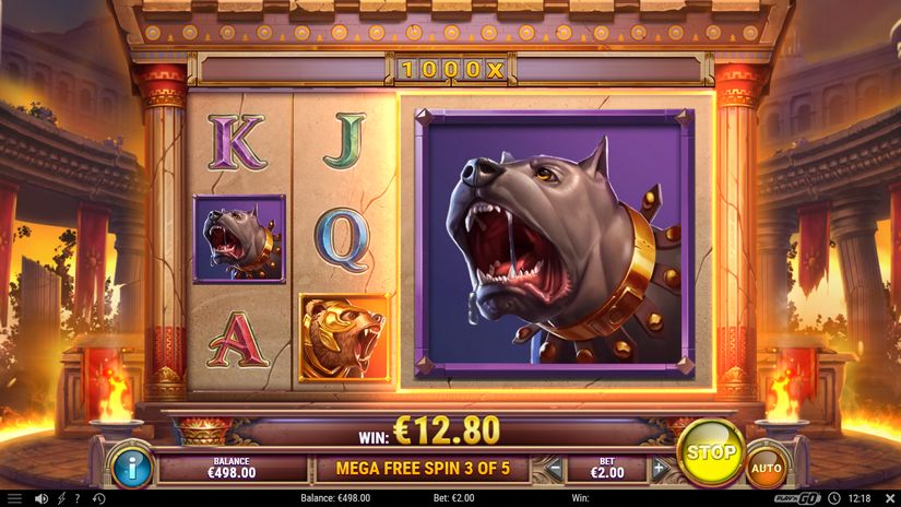 Legion Gold slot screen 3