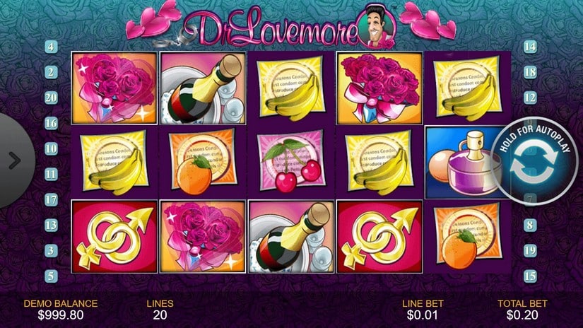Dr. Lovemore slot screen 1