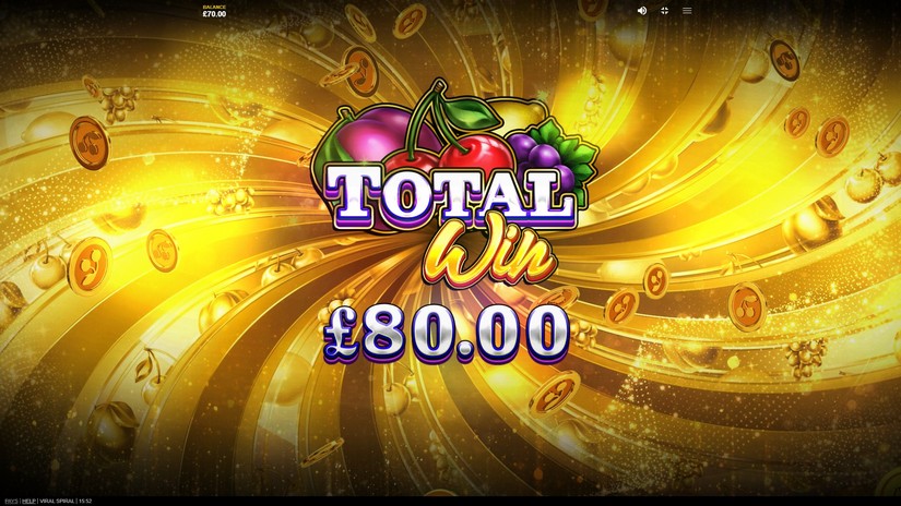 Viral Spiral slot screen 7