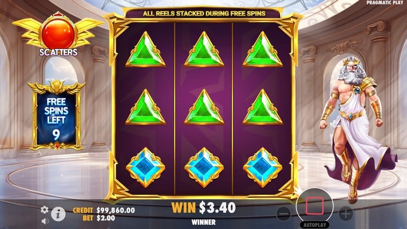 Gates of Olympus Pachi slot screen 5