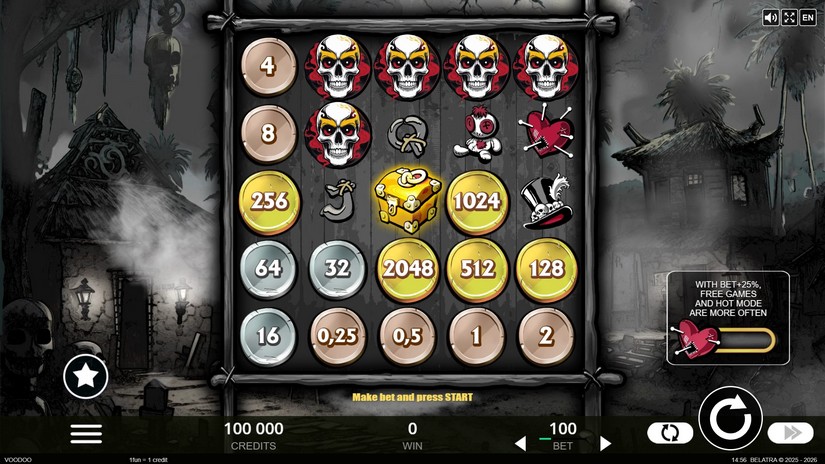 Voodoo Coins slot screen 1