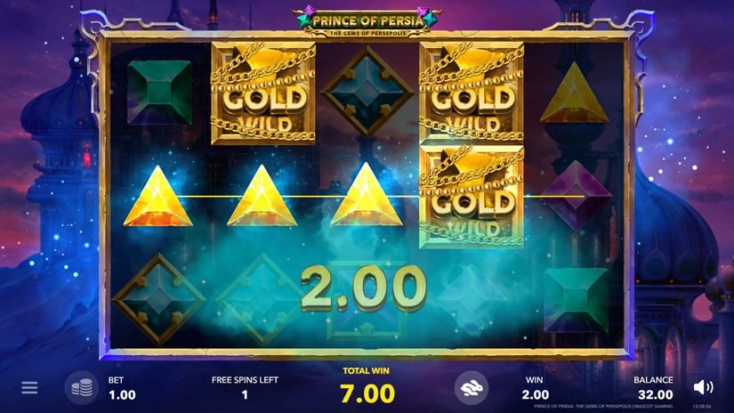 Prince of Persia: the Gems of Persepolis slot screen 4