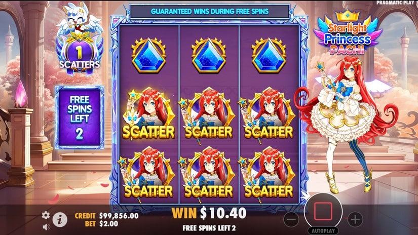 Starlight Princess Pachi slot screen 5