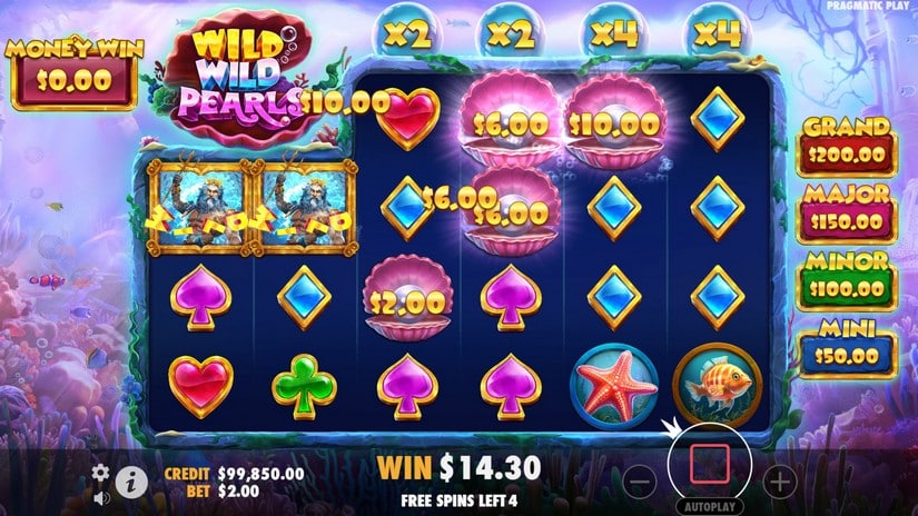Wild Wild Pearls slot screen 5