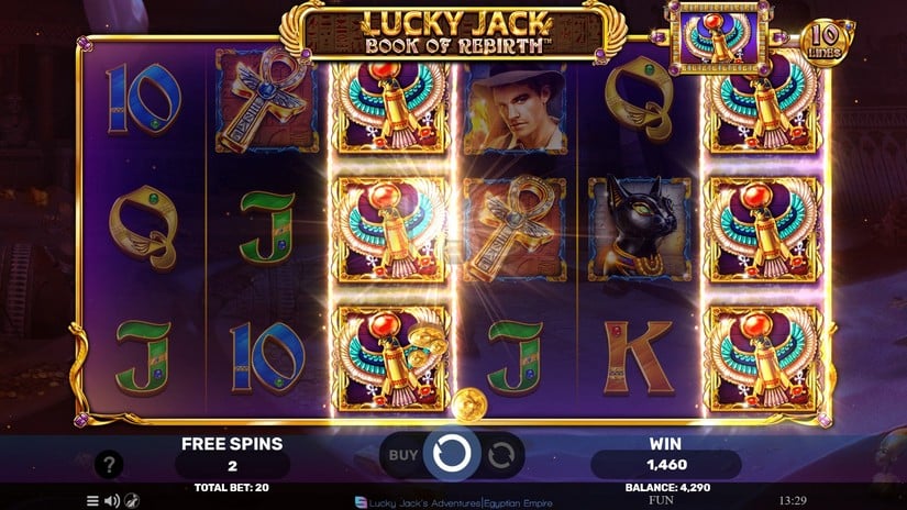 Lucky Jack – Book Of Rebirth slot screen 6