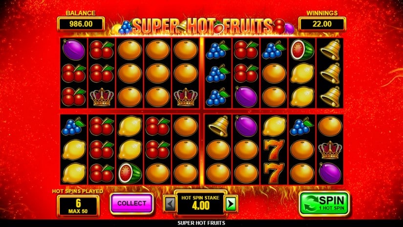 Super Hot Fruits slot screen 4