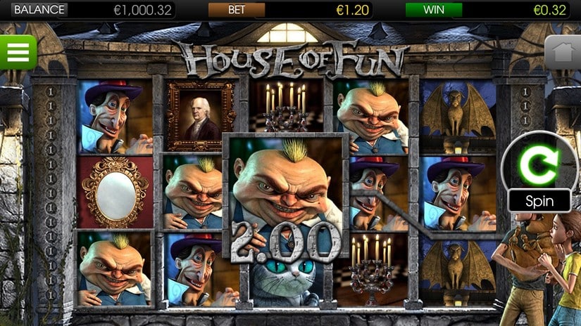 House of Fun slot screen 3