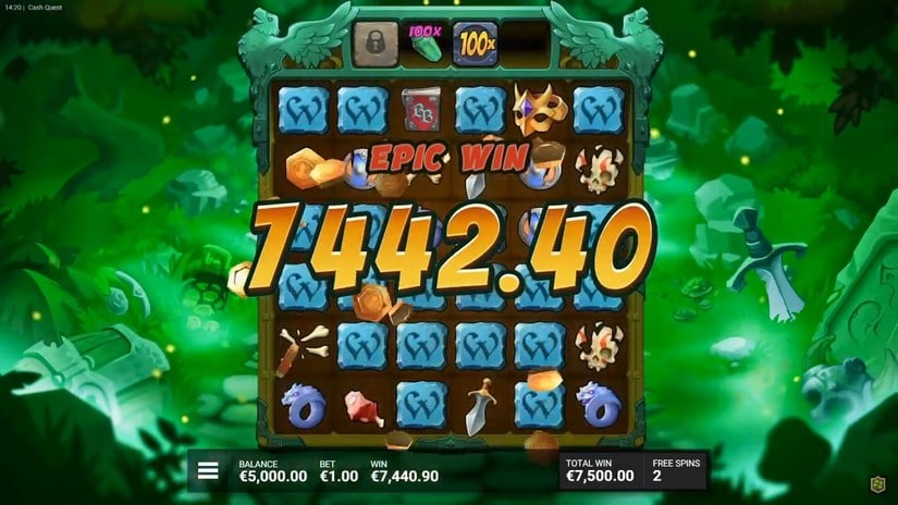 Cash Quest slot screen 7