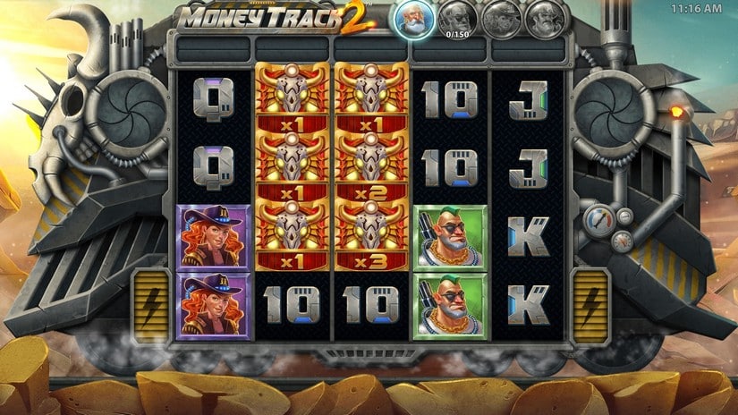 Money Track 2 slot screen 3