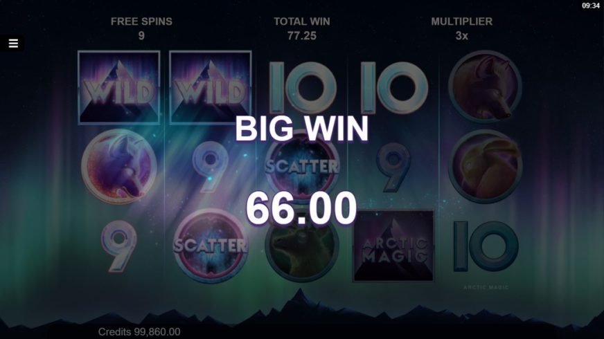 Arctic Magic slot screen 4