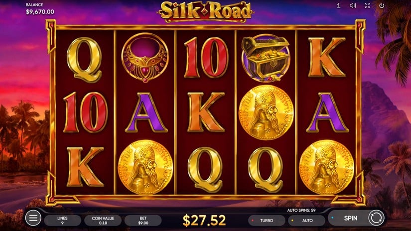 Silk Road slot screen 4