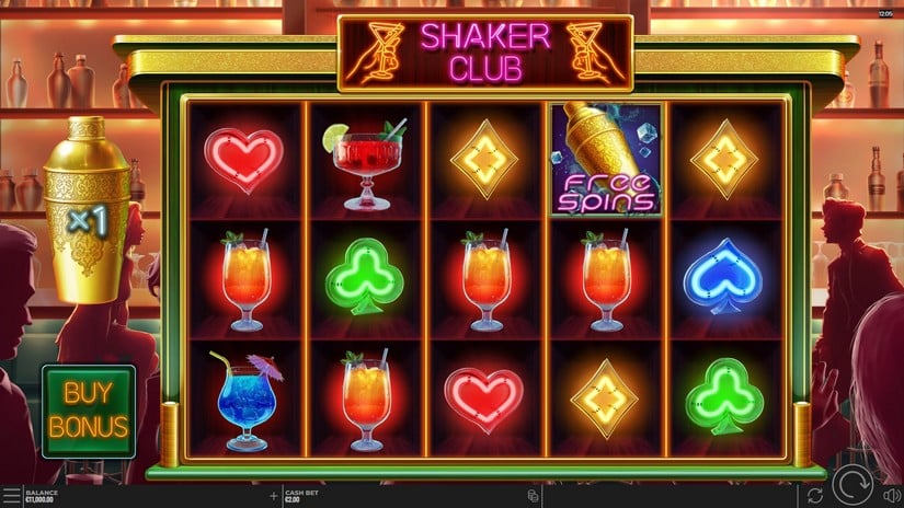Shaker Club slot screen 6