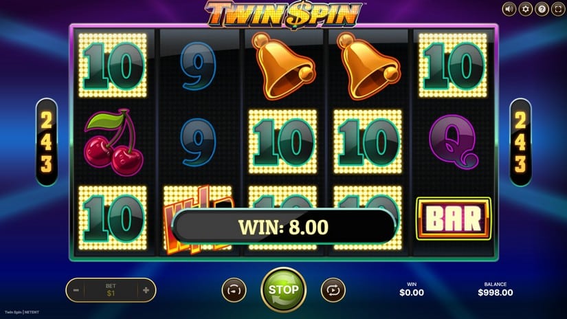Twin Spin slot screen 2