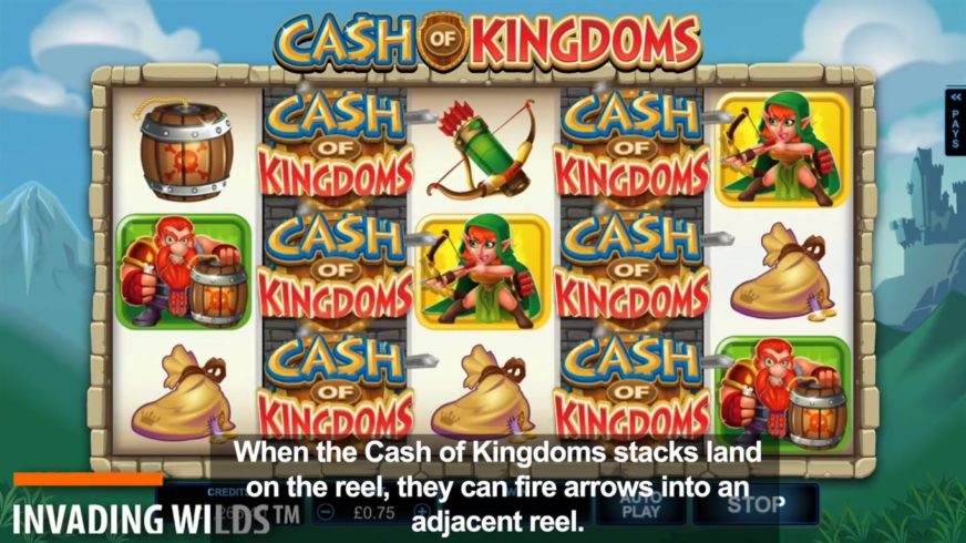 Cash of Kingdoms slot screen 4