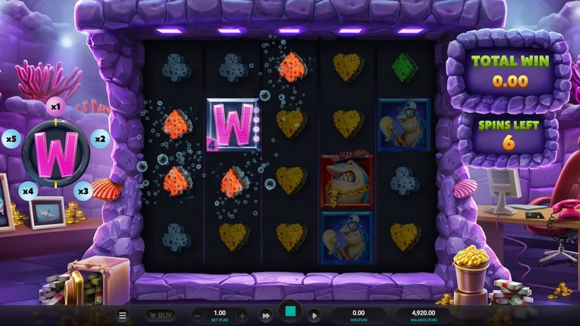 Shark Wash slot screen 3