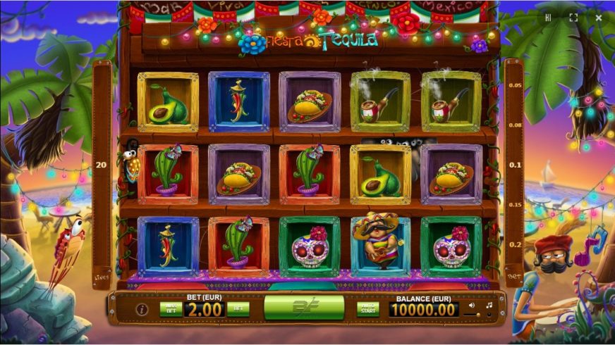 Tequila Fiesta slot screen 1