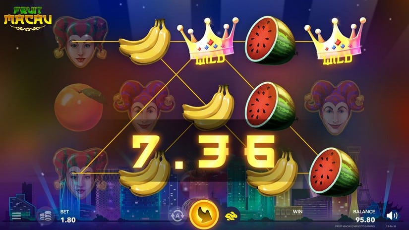 Fruit Macau slot screen 4
