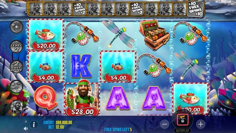 Big Bass Christmas Bash slot screen 4
