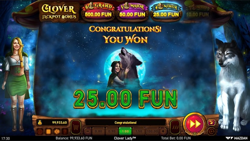 Clover Lady™ slot screen 5